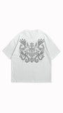 restart trend printed overized boxy tshirt