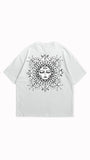 Mystic Sun & Sacred Symbols Oversized Tee