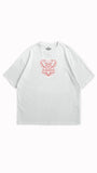 Mystic Moth & Serpents Oversized Graphic T-Shirt